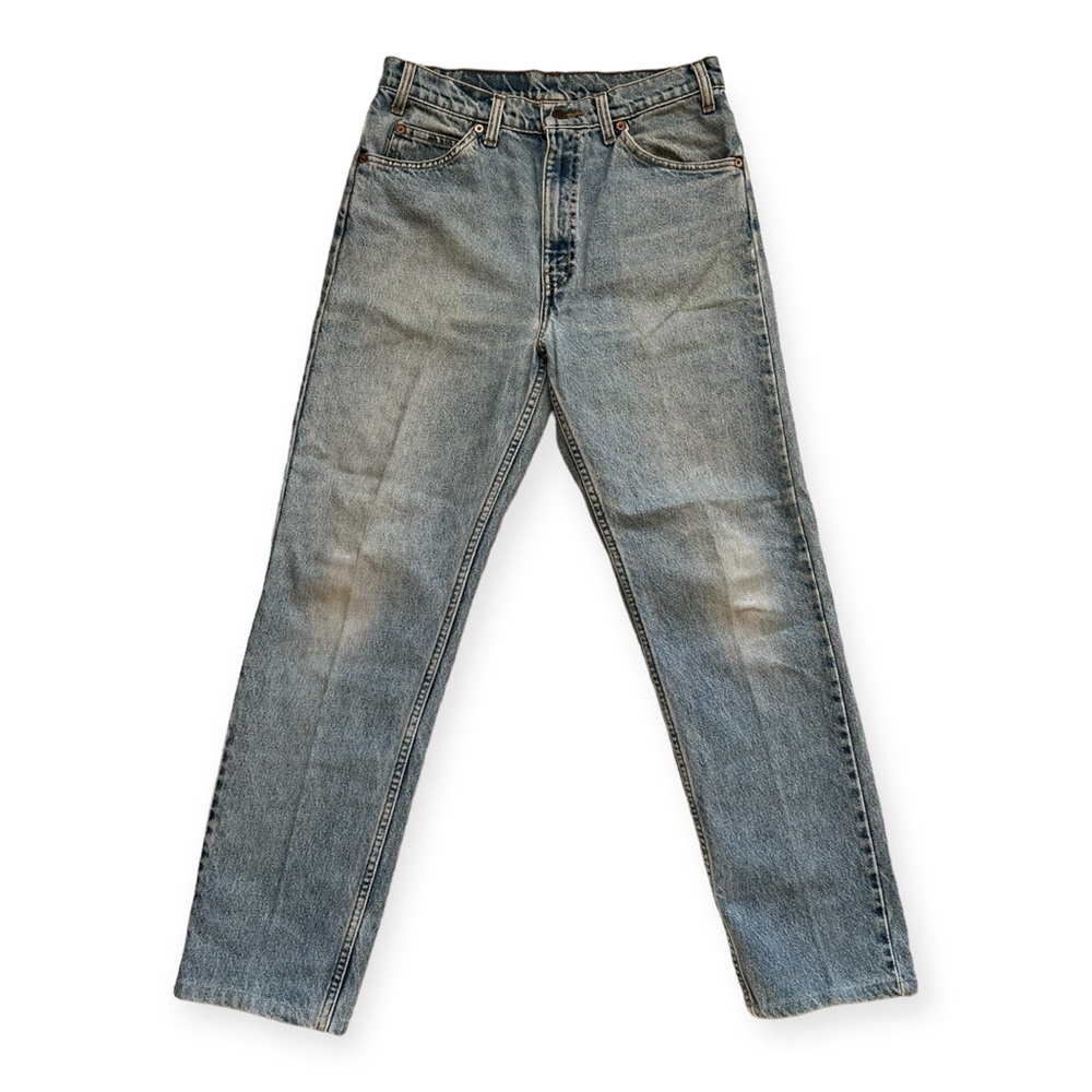 VTG 90’s LEVI’s 505 ORANGE TAB Light-wash Jeans